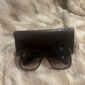 Authentic Gucci GG3188/S 0R4JS Sunglasses w/ Case and Cloth